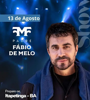 PADRE FÁBIO DE MELO NA INAUGURAÇÃO DO HOSPITAL VIRGÍNIA HAGGE EM ITAPETINGA