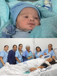 PRIMEIRO BEBÊ NASCE NO HOSPITAL VIRGÍNIA HAGGE EM ITAPETINGA