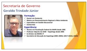 ITAPETINGA: EM COLETIVA, PREFEITO ELEITO EDUARDO HAGGE ANUNCIA NOMES DE SECRETÁRIAS E SECRETÁRIOS MUNICIPAIS GESTÃO 2025-2028 - Fala Livre