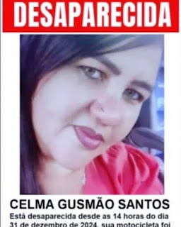 ITAPETINGA AGORA: ITAPETINGA: CELMA GUSMÃO ESTÁ DESAPARECIDA