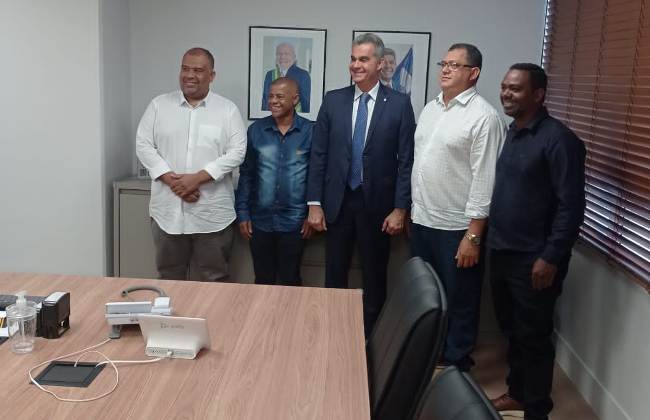 ITAPETINGA | VEREADOR SIDINEI DO SINDICATO E COLEGAS ESTIVERAM NA SEINFRA COM DEMANDAS DO MUNICÍPIO