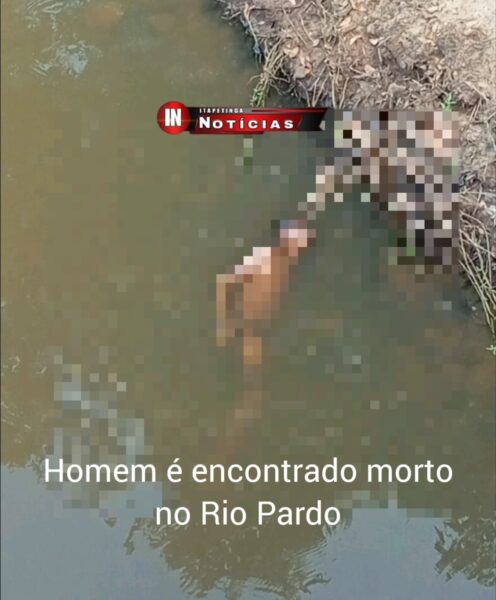Itapetinga: Homem é encontrado morto no Rio Pardo