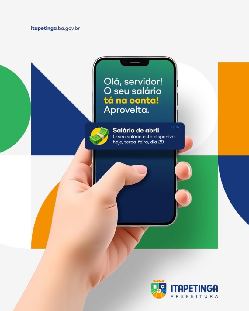 PREFEITO EDUARDO HAGGE ANTECIPA SALÁRIO DE ABRIL E INJETA MAIS DE R$ 7 MILHÕES NA ECONOMIA LOCAL - Fala Livre