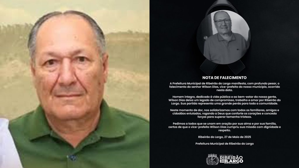 REGIÃO | VICE-PREFEITO DE RIBEIRÃO DO LARGO MORRE EM ACIDENTE ENTRE ITAPETINGA E ITAMBÉ