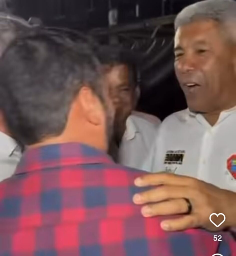 ENCONTRO CASUAL ENTRE RODRIGO HAGGE E JERÔNIMO CAUSA REBOLIÇO NA POLÍTICA DE ITAPETINGA E REGIÃO