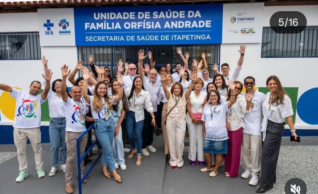 ITAPETINGA | PREFEITO EDUARDO ENTREGA POSTO DE SAÚDE TOTALMENTE RECUPERADO