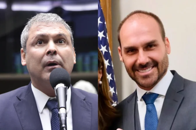 PT PEDE QUE CÂMARA REJEITE PEDIDO DE EDUARDO BOLSONARO PARA TRABALHAR DOS EUA
