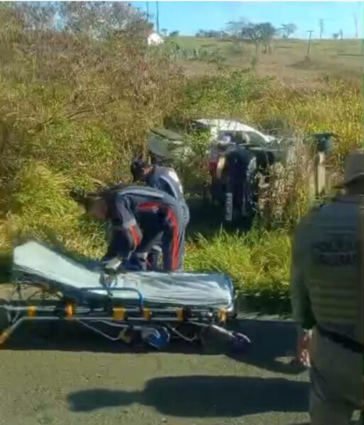 Acidente na BA-263 deixa quatro feridos em Itapetinga