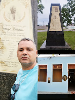 CERCA DE 130 KM DE ITAPETINGA NASCEU NA VILA DE "FERRADAS" O ESCRITOR JORGE AMADO