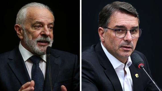 PESQUISA REAL TIME BIG DATA MOSTRA LULA À FRENTE DE FLÁVIO BOLSONARO