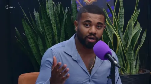 BBB: Davi Brito diz não conhecer Ana Paula e alerta: 'Tome cuidado'