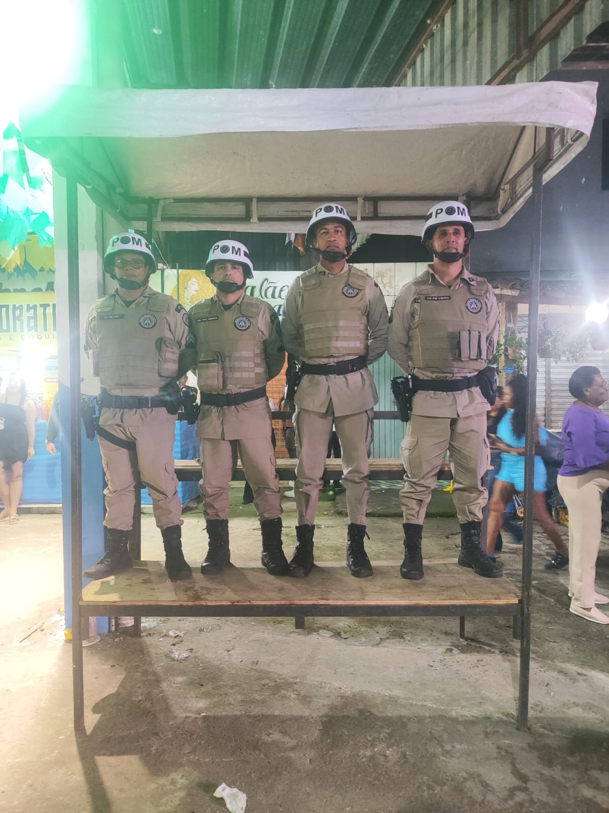 8ªCIPM garante ordem no São Pedro antecipado de Itati
