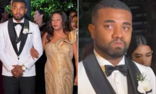
					Davi Brito cai no choro ao caminhar até o altar com a mãe em casamento
				
				
