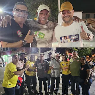 OTIMISMO E FORÇA NA CAMPANHA!