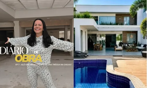 Conheça a nova mansão de Viviane Araújo, com sauna e super garagem; veja fotos