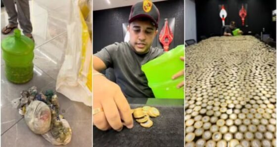 BORRACHEIRO COMPRA HILUX E PAGA COM MILHARES DE MOEDAS DE R$ 1 REAL – Sudoeste Hoje