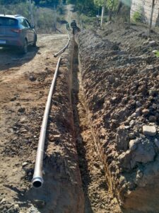 SAAE INICIA EXTENSÃO DE REDE DE AGUA NO BAIRRO MORADA DO BEM QUERER