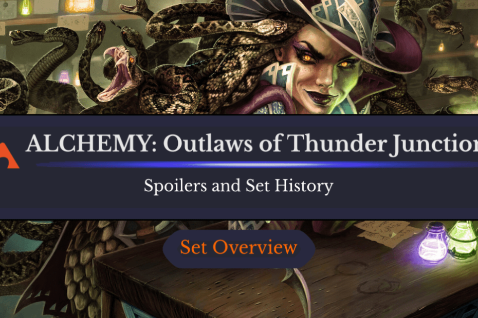 Alquimia: Outlaws of Thunder Junction Spoilers e informações do conjunto