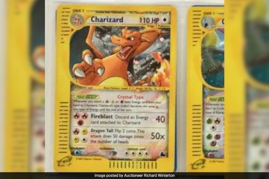 Coleção de cartas raras de Pokémon é vendida por mais de Rs 57 Lakh em leilão
