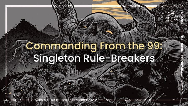 Comandando a partir de 99: infratores de regras singleton