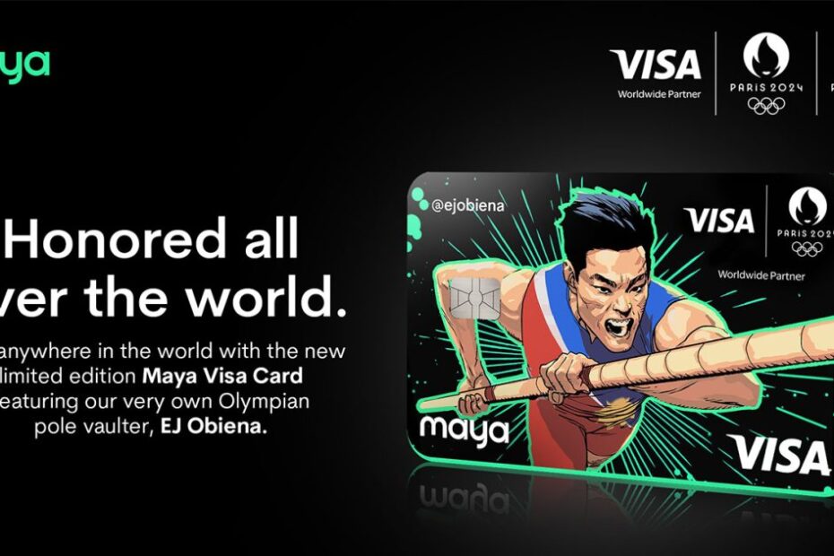 Comemore o orgulho filipino com o cartão Paris 2024 da Maya & Visa – adobo Magazine