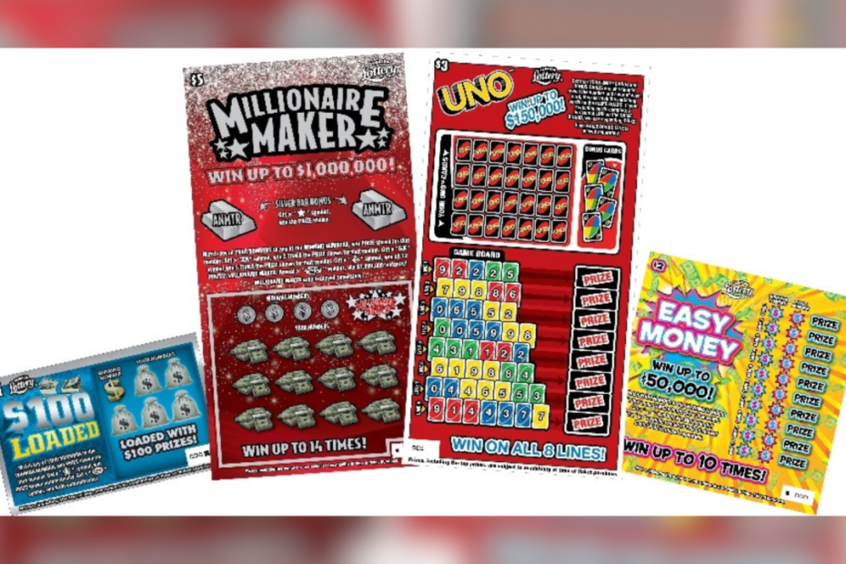 Florida Lottery revela 4 novos jogos de raspadinha