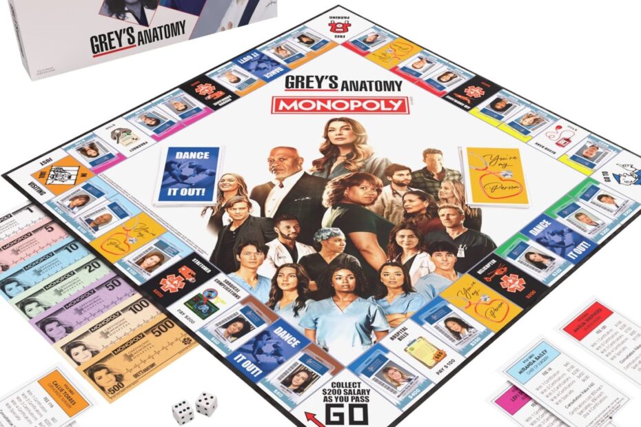 Grey’s Anatomy está finalmente ganhando seu próprio jogo de monopólio