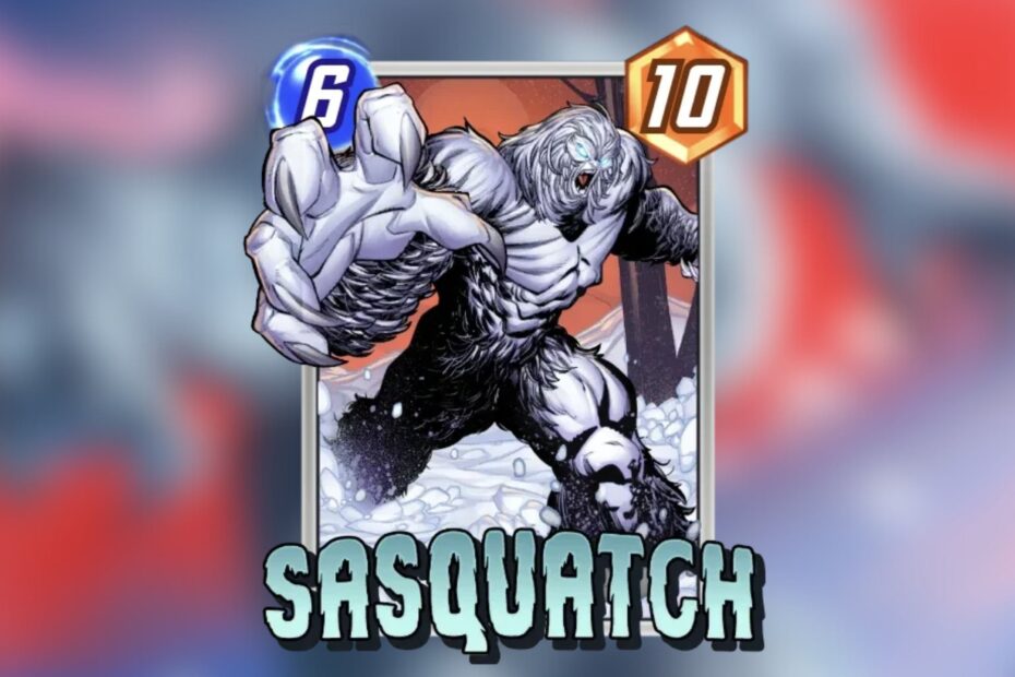 Marvel Snap: Melhor Deck Sasquatch Marvel Snap: Melhor Deck Sasquatch