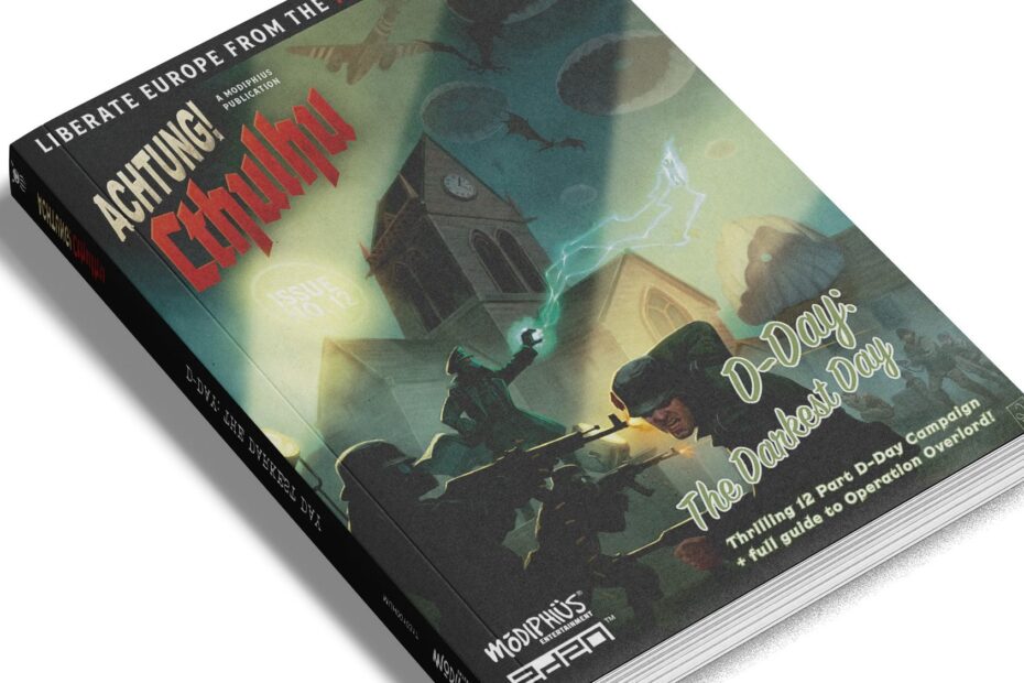 Modiphius revela novo Acthung!  Livro da campanha do Dia D de Cthulhu