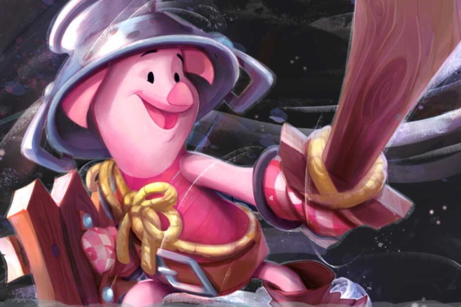 Novas cartas Lorcana Enchanted incluem Battle Piglet