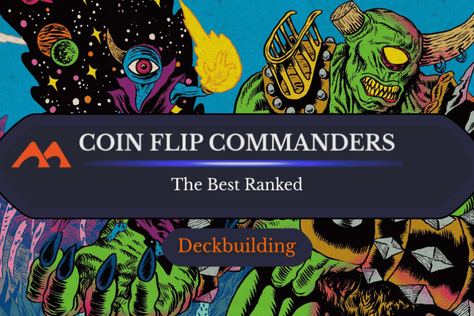 Todos os 5 Comandantes do Coin Flip em Magic Classificados
