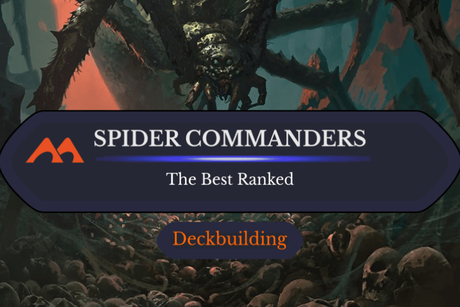 Todos os 6 Comandantes Aranha em Magic Classificados