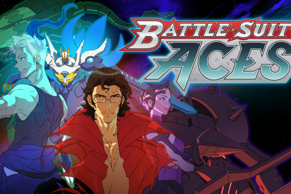 Battle Suit Aces mistura narrativa de RPG com batalhas e mechs baseados em cartas