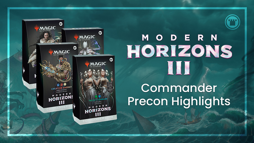 Destaques do Modern Horizons 3 Commander Precon