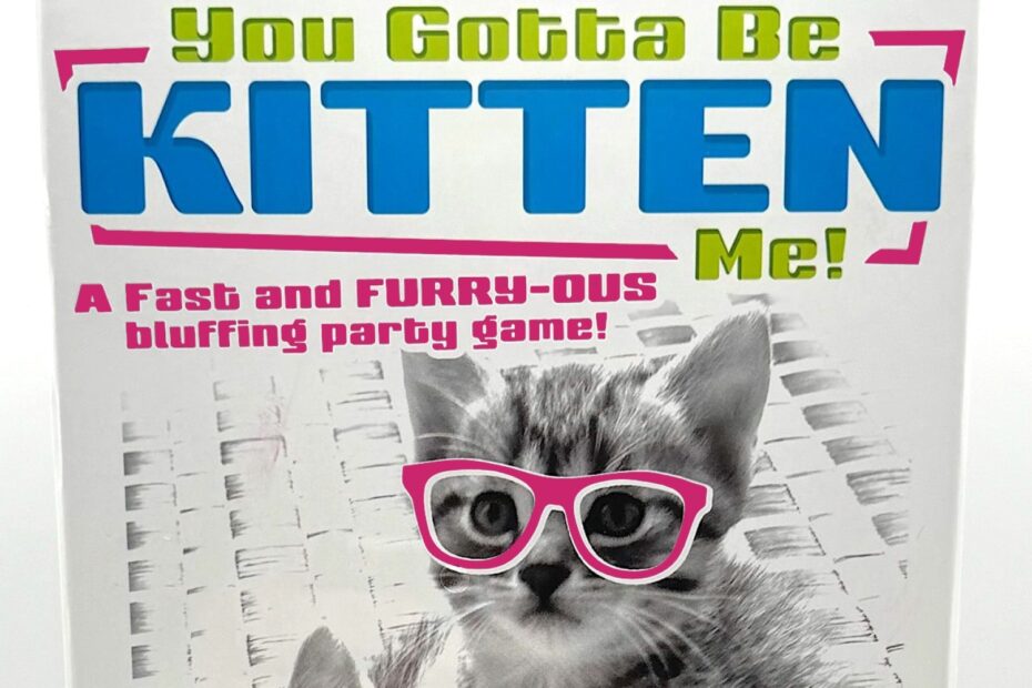 Jogo de festa de blefe ‘You Gotta Be Kitten Me’ chegando ao alvo