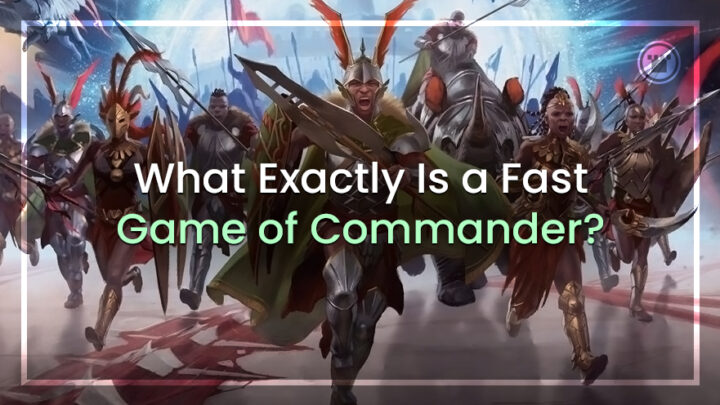 O que exatamente é um jogo rápido de Commander? O que exatamente é um jogo rápido de Commander?