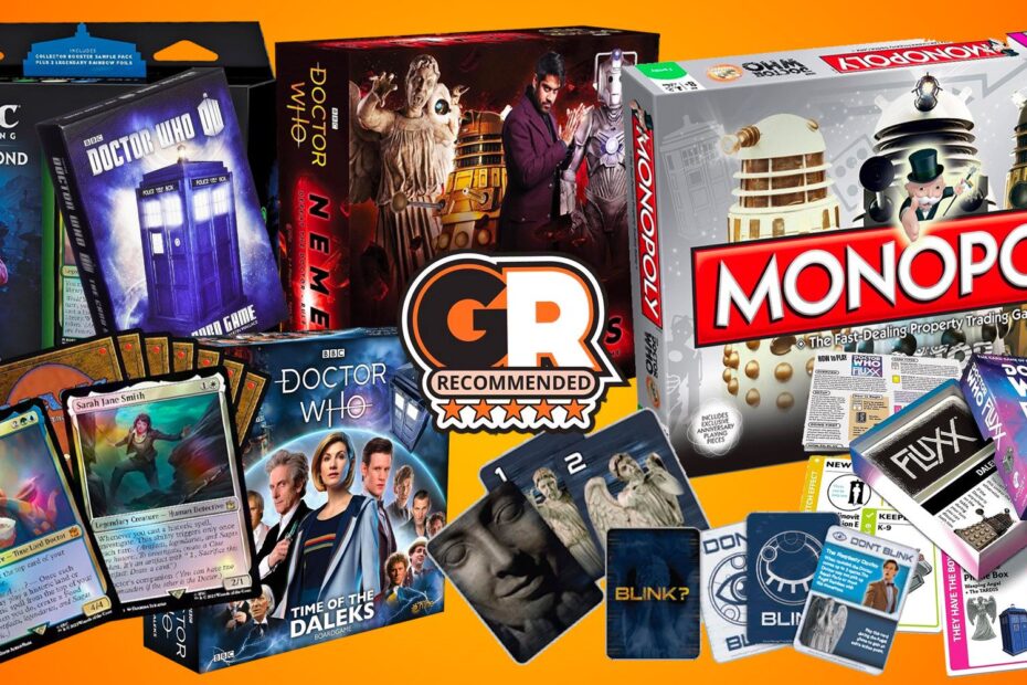 Os melhores jogos de tabuleiro e cartas de Doctor Who em 2024
