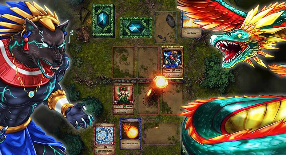 Quetzal permite que você mergulhe em um jogo de batalha de cartas de construção de deck com tema asteca, já disponível para iOS e Android Quetzal permite que você mergulhe em um jogo de batalha de cartas de construção de deck com tema asteca, já disponível para iOS e Android