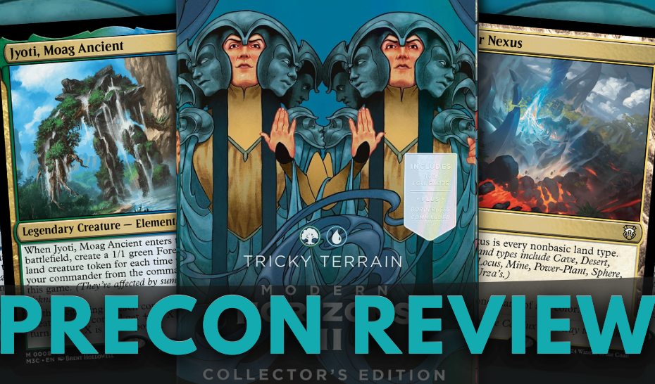 Revisão de Precon de terreno complicado – Modern Horizons 3 Revisão de Precon de terreno complicado – Modern Horizons 3