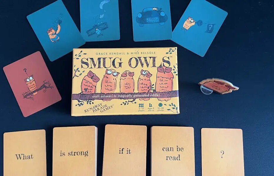 Revisão de Smug Owls – Alguém nesta sala sabe a resposta para um enigma de coruja…Quem?  – TENDÊNCIA DE JOGOS