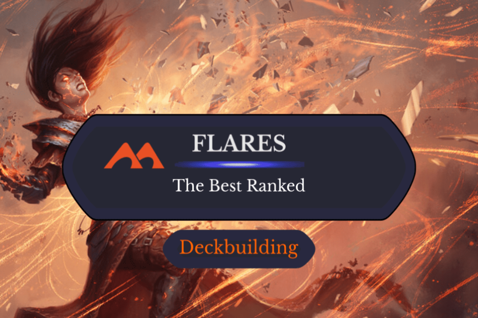 Todas as 5 cartas Flare no Magic classificadas Todas as 5 cartas Flare no Magic classificadas