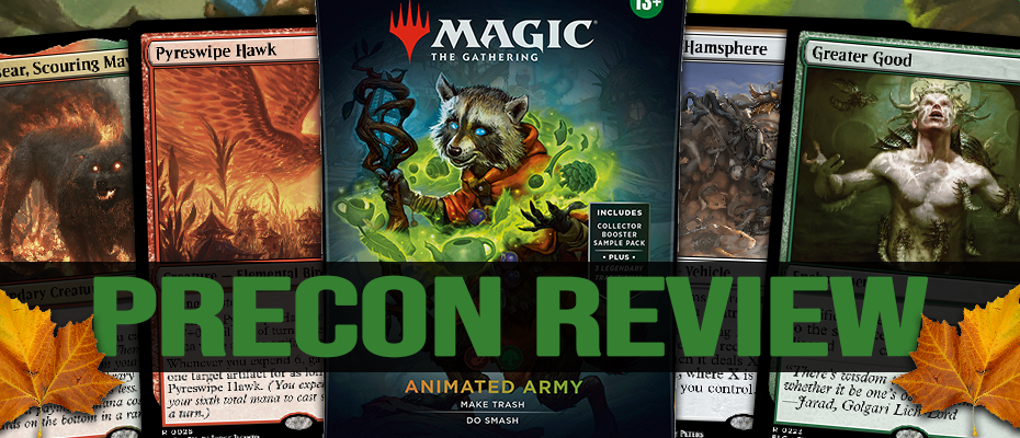 Crítica do Exército Animado Precon – Bloomburrow