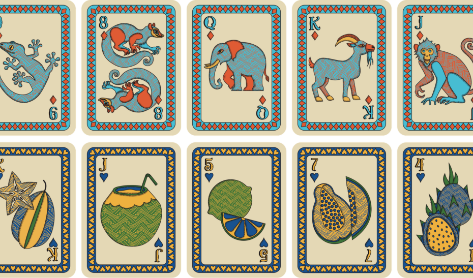 Navegando pela vida com cartas de baralho
