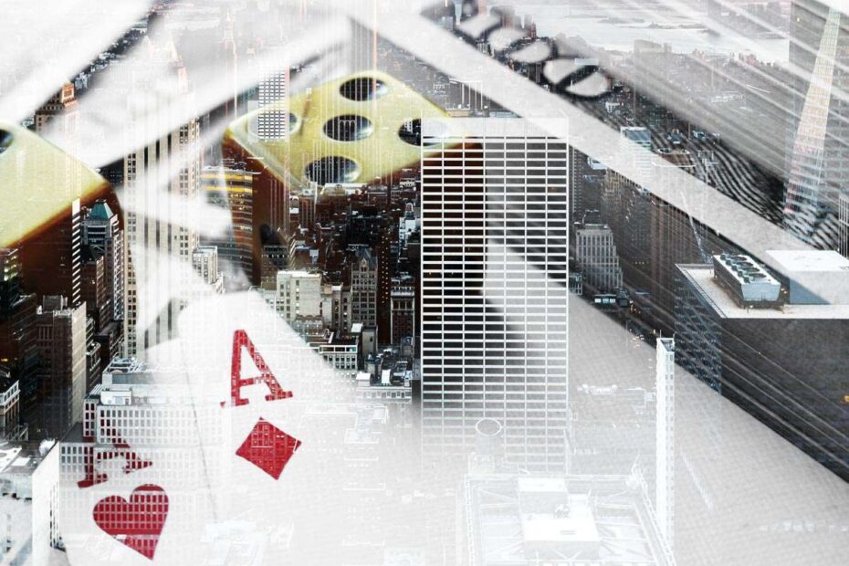 O mercado imobiliário comercial está começando a parecer mais um baralho de cartas