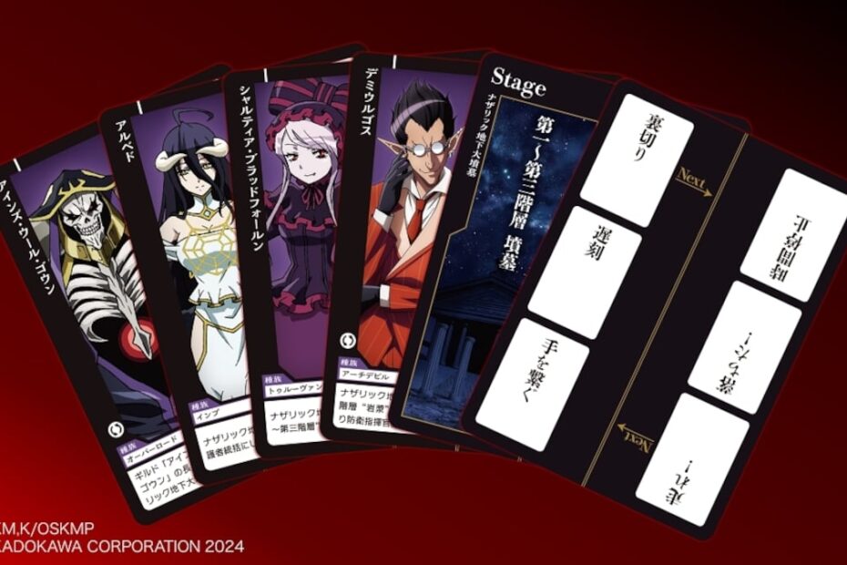 Overlord: Imagine Stories Card Game criará contos aleatórios