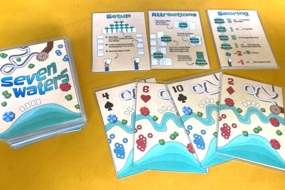 The Meeple Guild: PnP Summer #7 – Construa um parque aquático melhor