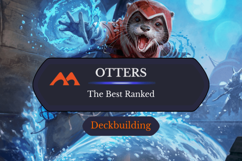 Todas as 20 lontras em Magic Ranked