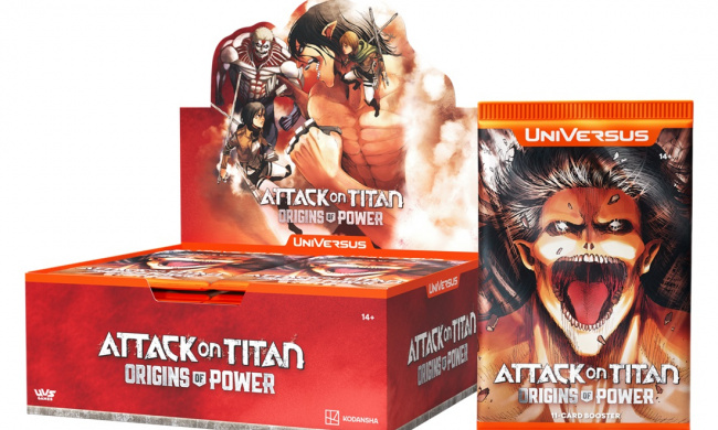 UVS Games anuncia segundo booster set de ‘Attack on Titan’