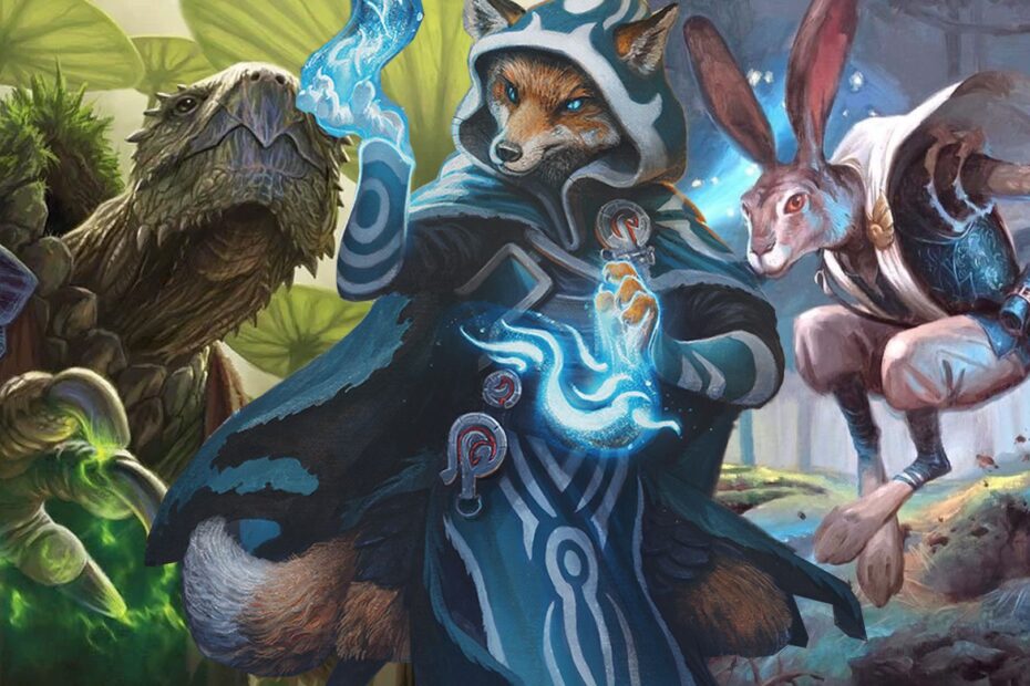 Vimos Bloomburrow do MTG pela primeira vez há quatro anos