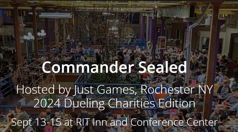 Commander Sealed 2024 – Jogando Commander por uma causa